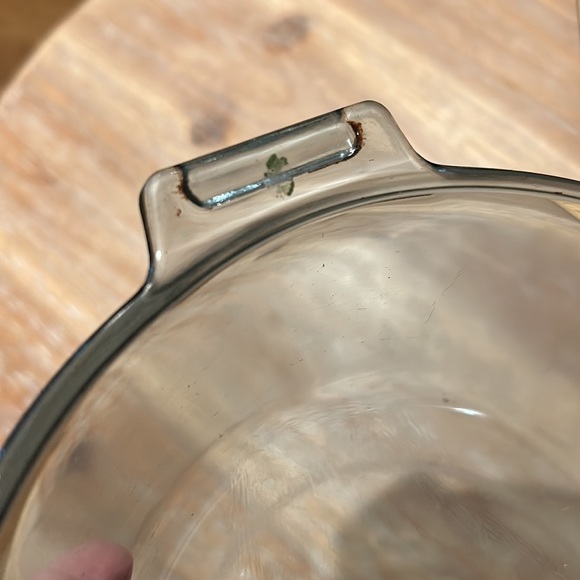 Vintage Pyrex Flameware Blue Bowl. 833-B - Picture 11 of 12